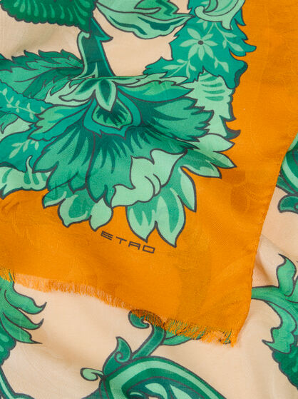 PRINTED MODAL AND COTTON SCARF