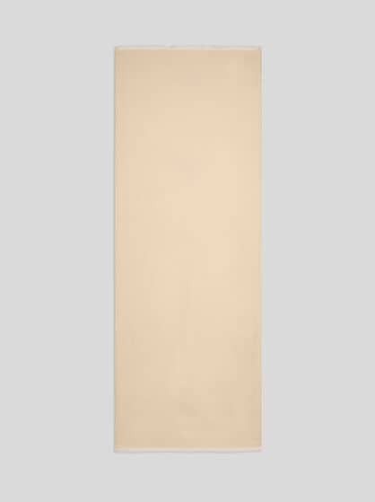 COTTON AND CASHMERE SCARF WITH PRINT