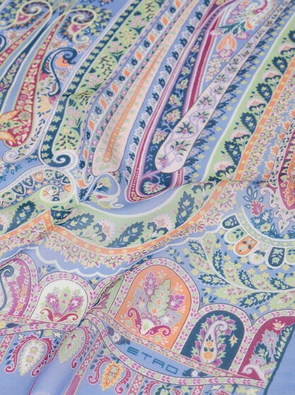 PAISLEY SILK SCARF