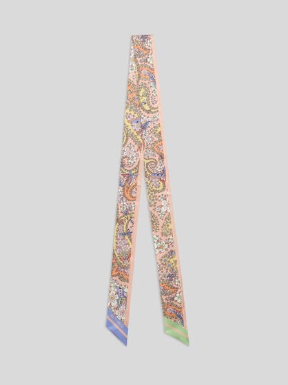 PRINTED SILK PAISLEYINA