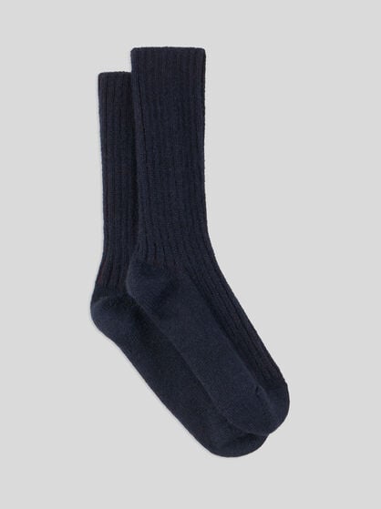 WOOL- AND ALPACA WOOL-BLEND SOCKS