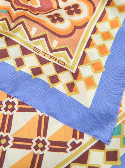 PRINTED SILK SCARF