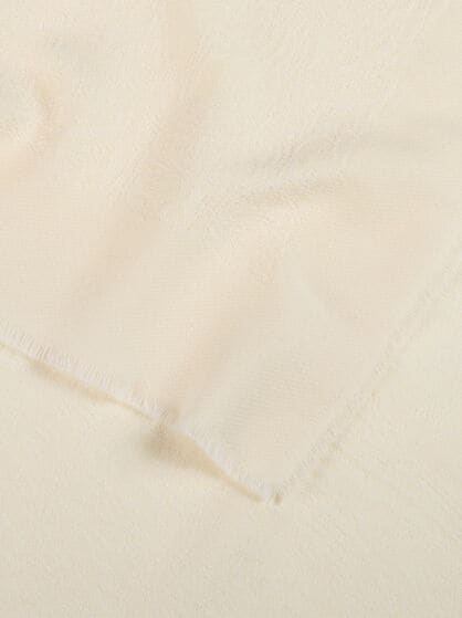 WOOL SHAWL WITH JACQUARD MOTIF