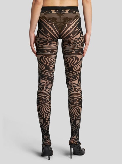 PAISLEY TATTOO TIGHTS