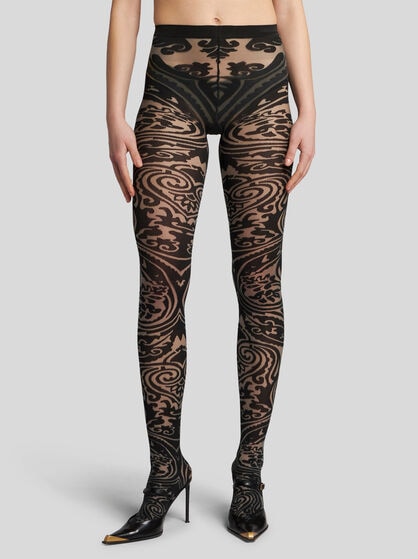 PAISLEY TATTOO TIGHTS