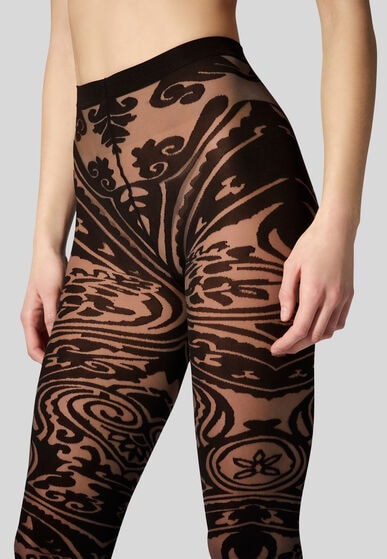 PAISLEY TATTOO TIGHTS