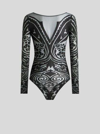 PAISLEY TATTOO BODYSUIT