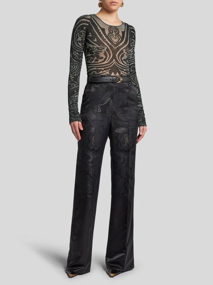 PAISLEY TATTOO BODYSUIT