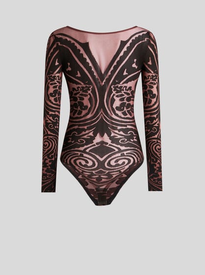 PAISLEY TATTOO BODYSUIT