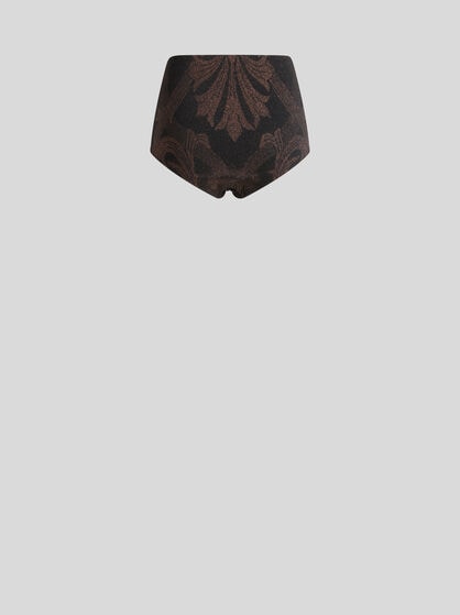 METALLIC JACQUARD SHORTS