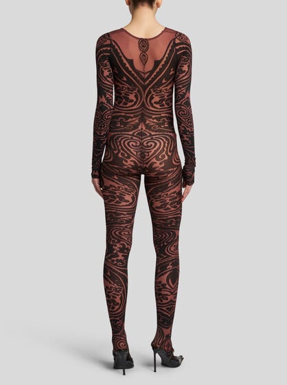 PAISLEY TATTOO BODYSUIT