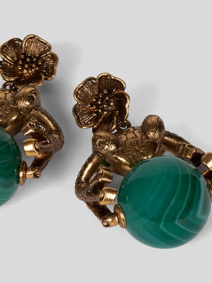 FROG CHARM EARRINGS