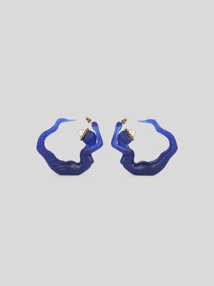 RESIN MERMAID EARRINGS