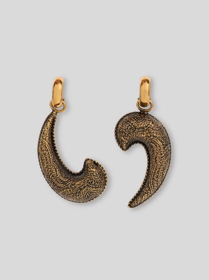 DROP EARRINGS WITH ARNICA PAISLEY