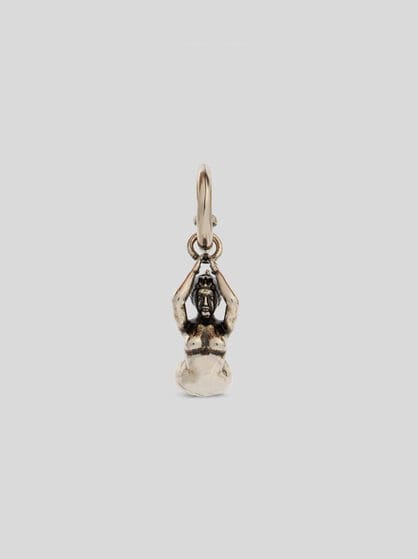 DROP EARRINGS WITH MERMAID