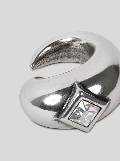 CUFF EARRINGS WITH STONE