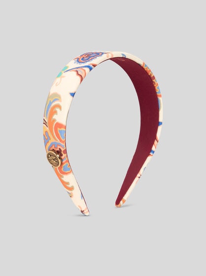 HAIR BAND WITH FLORAL PRINT