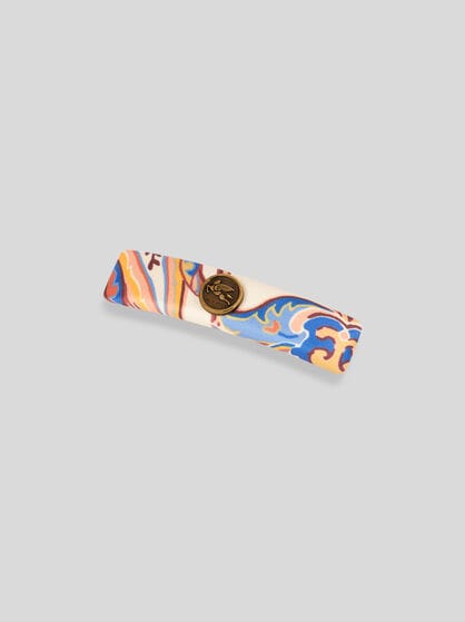 HAIR CLIP WITH PRINT