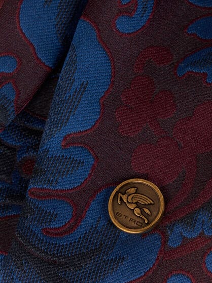 SILK-BLEND JACQUARD HAIR BAND
