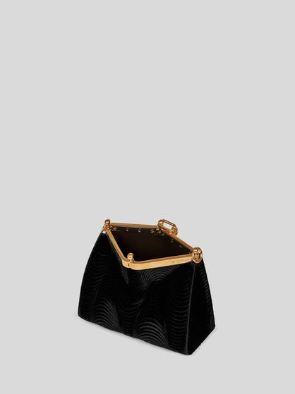 SMALL VELVET VELA BAG