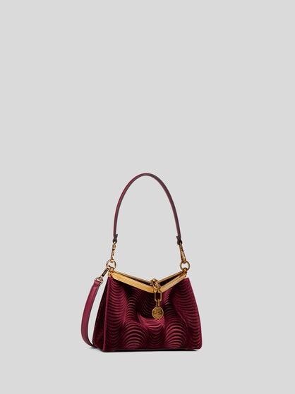 SMALL VELVET VELA BAG