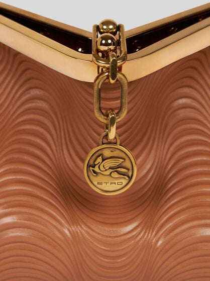 SMALL VELA BAG WITH WAVY MOTIF