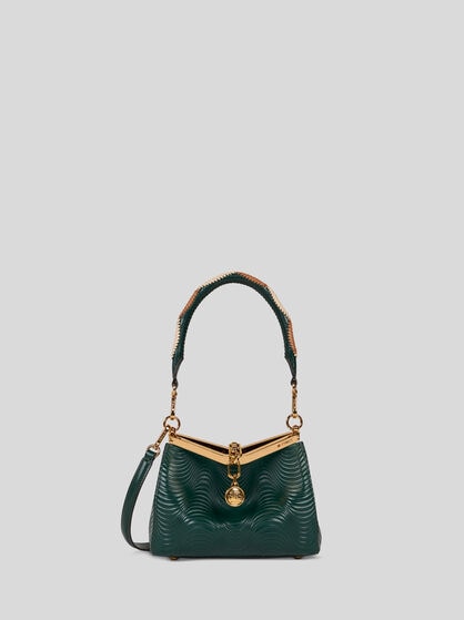 SMALL VELA BAG WITH WAVY MOTIF