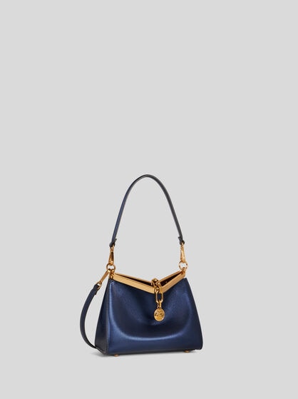 SMALL LAMINATED VELA BAG