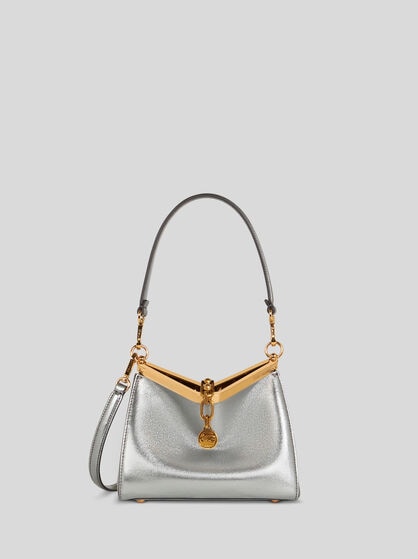 SMALL LAMINATED VELA BAG