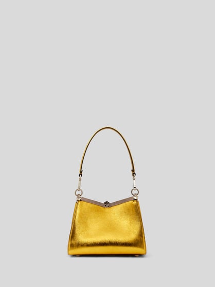 SMALL LAMINATED VELA BAG