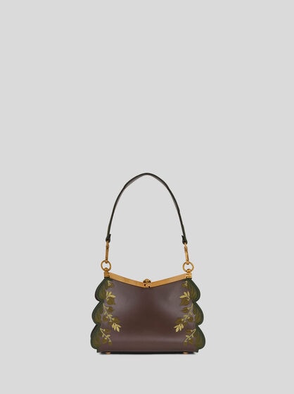 BORSA VELA PICCOLA CON RICAMO