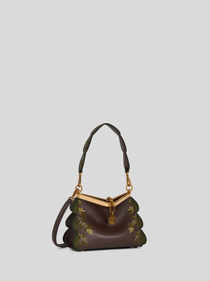 BORSA VELA PICCOLA CON RICAMO