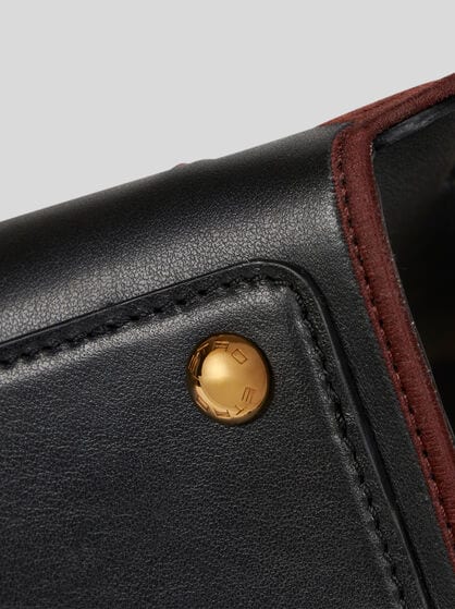 BORSA VELA PICCOLA CON RICAMO