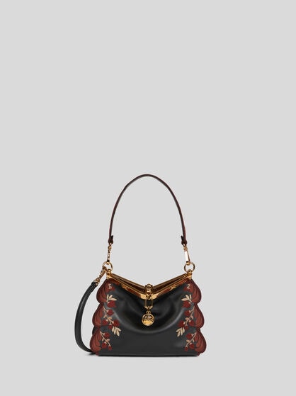 BORSA VELA PICCOLA CON RICAMO