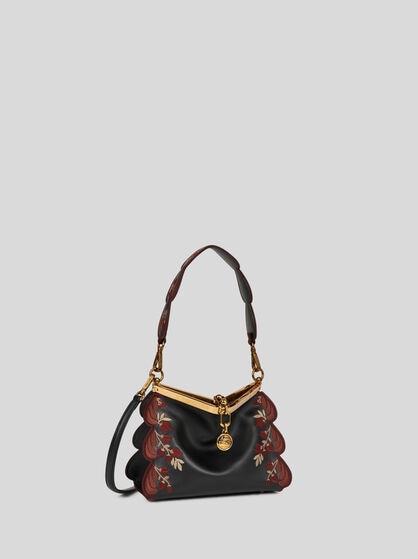 BORSA VELA PICCOLA CON RICAMO