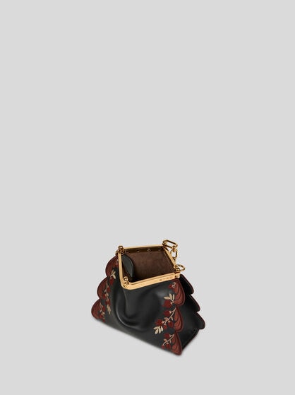 BORSA VELA PICCOLA CON RICAMO
