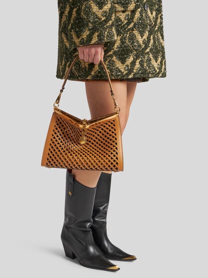MEDIUM VELA BAG WITH CUT-OUTS