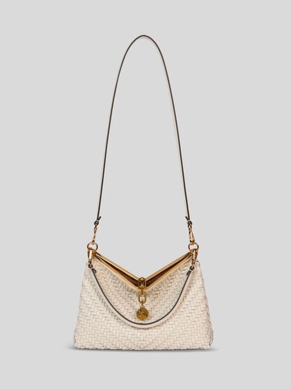 MITTLERE VELA-TASCHE MIT FLECHTMUSTER