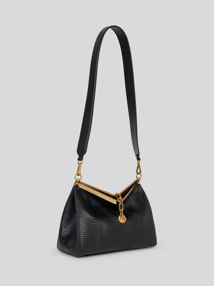 MITTELGROSSE TASCHE VELA MIT WELLENMOTIV