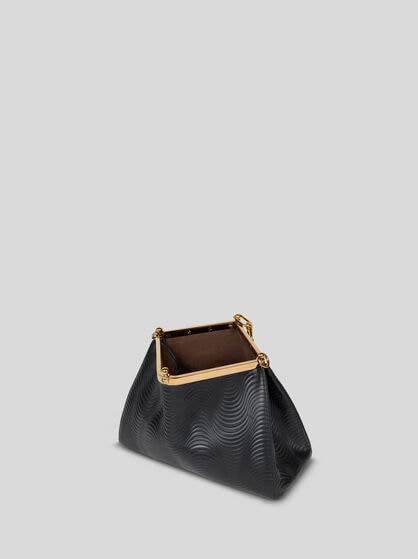 MITTELGROSSE TASCHE VELA MIT WELLENMOTIV