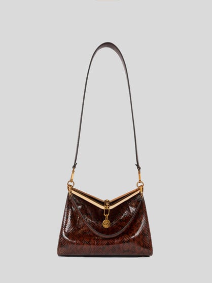 MEDIUM VELA BAG IN ELAPHE LEATHER