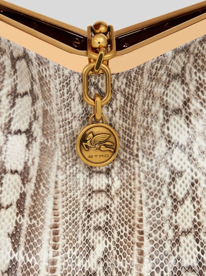 MEDIUM VELA BAG IN ELAPHE LEATHER