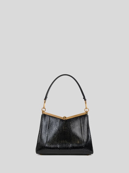 MEDIUM VELA BAG IN FINE ELAPHE LEATHER