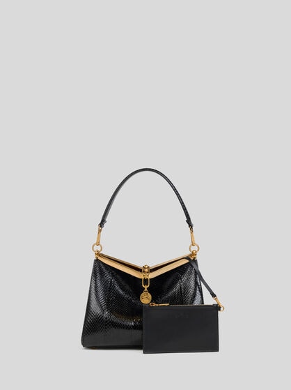 MEDIUM VELA BAG IN FINE ELAPHE LEATHER