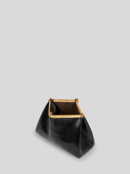 MEDIUM VELA BAG IN FINE ELAPHE LEATHER