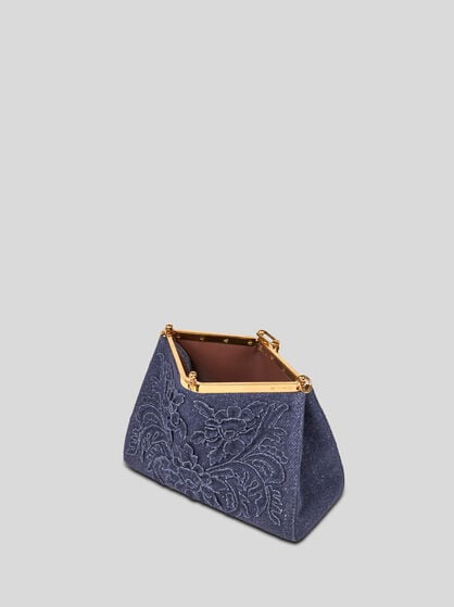 MEDIUM WOOL VELA BAG