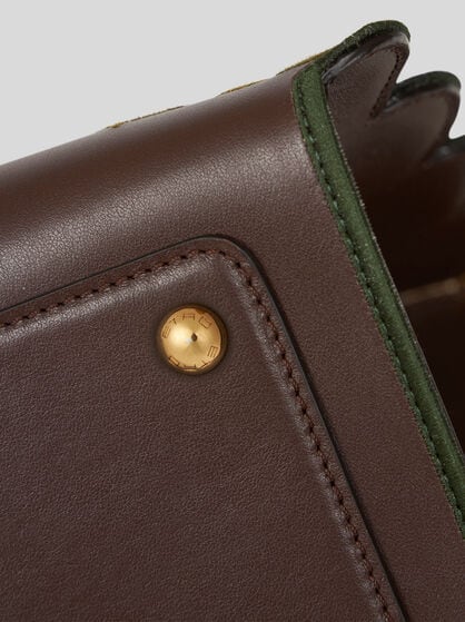 BORSA VELA MEDIA CON RICAMO