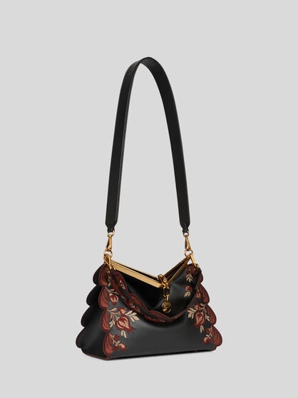 MITTLERE VELA-TASCHE MIT STICKEREI