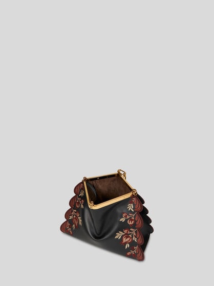MITTLERE VELA-TASCHE MIT STICKEREI