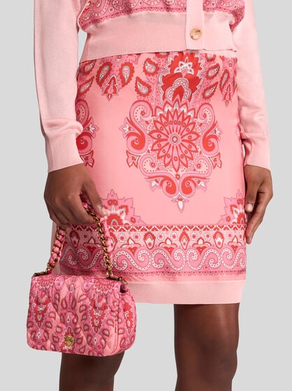 PRINTED MINI BOND BAG